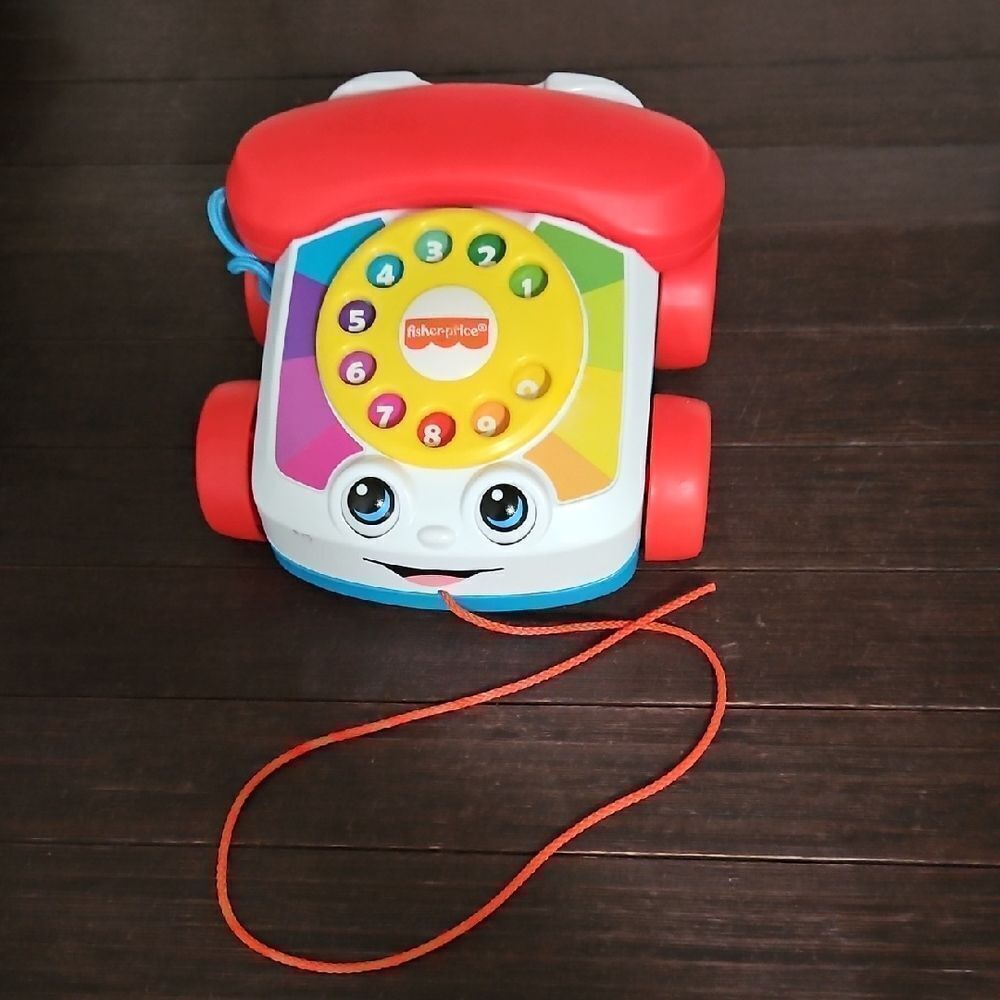 Fisher-Price Red Learning Toy Telephone